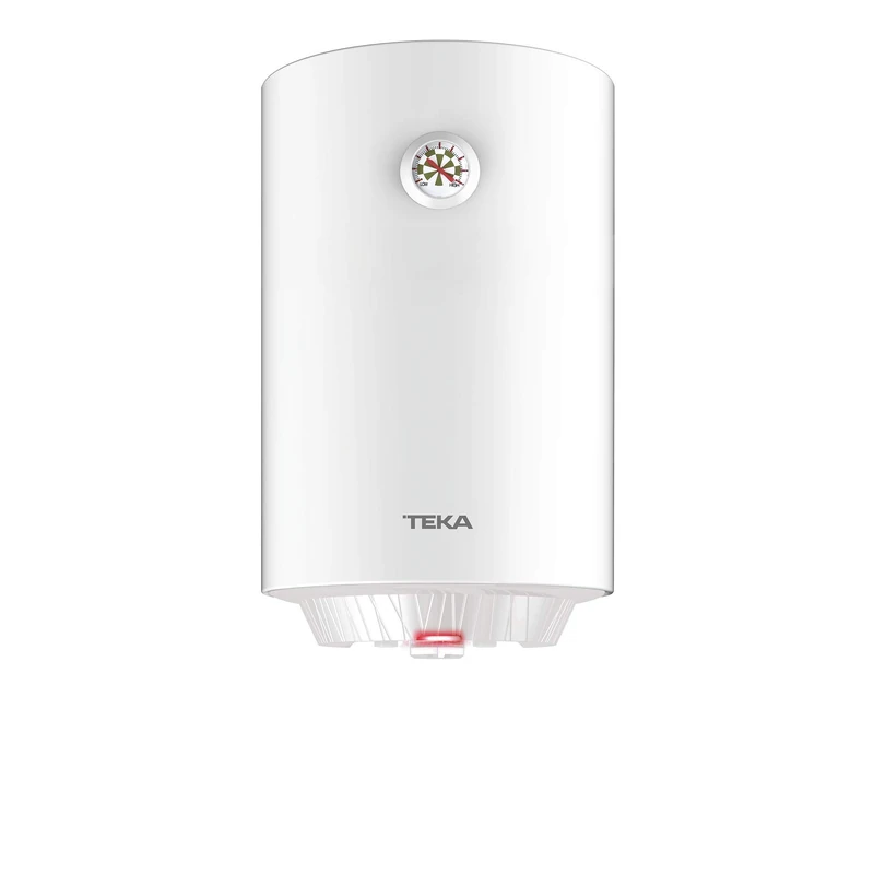 Teka EWH 30 C – Electric Flask 30 L, Medium Consumption 1-2 People, Sapphire Enamelled Tank, with Thermometer and Safety Valve, White