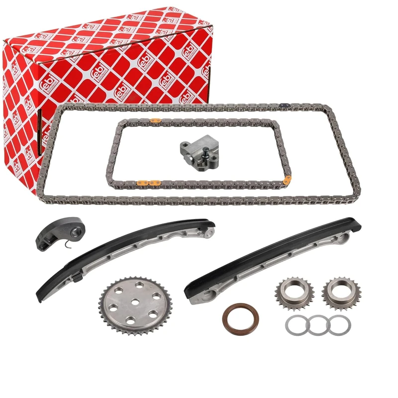 Febi Bilstein 170115 Timing Chain Set for Camshaft and Oil Pump 1 Piece