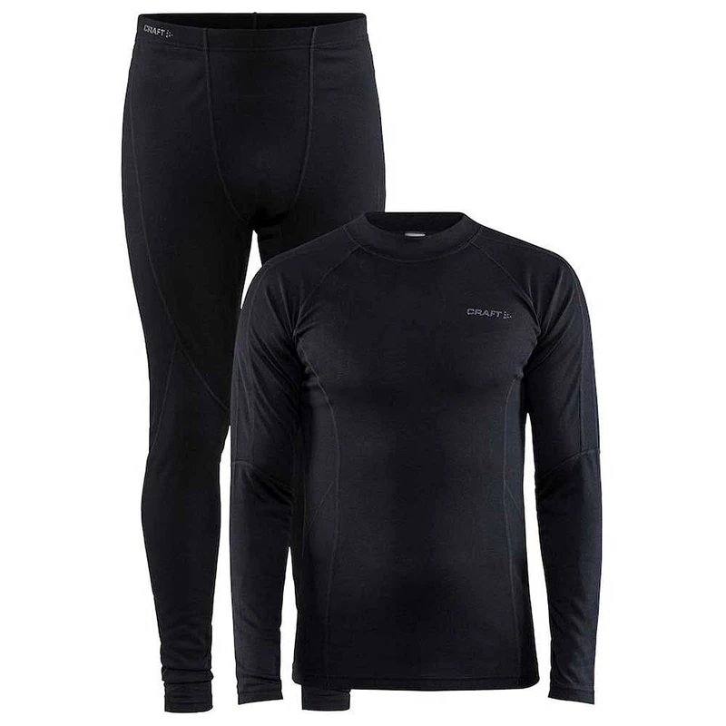 Craft Men's Core Warm M Baselayer Set, black, XL