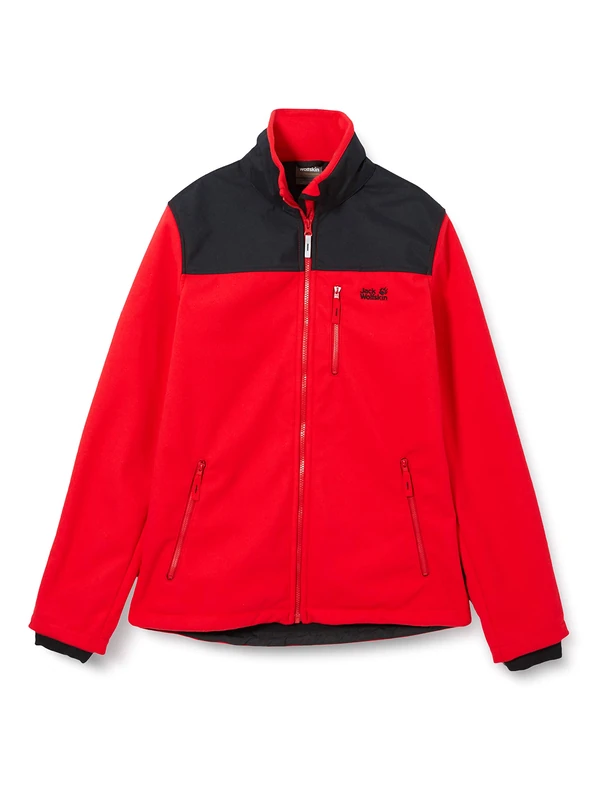 Jack Wolfskin Blizzard Jacket Kids Jacket - Red Fire, 92