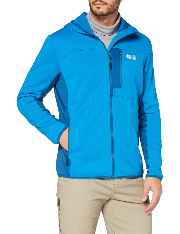 Jack Wolfskin Kiev Prime Jacket Men's Jacket - Blue Pacific, Large