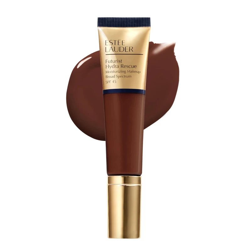 Estée Lauder Futurist Hydra Rescue Moisturising Foundation SPF 45 for a 12-Hour Glow, 35 ml