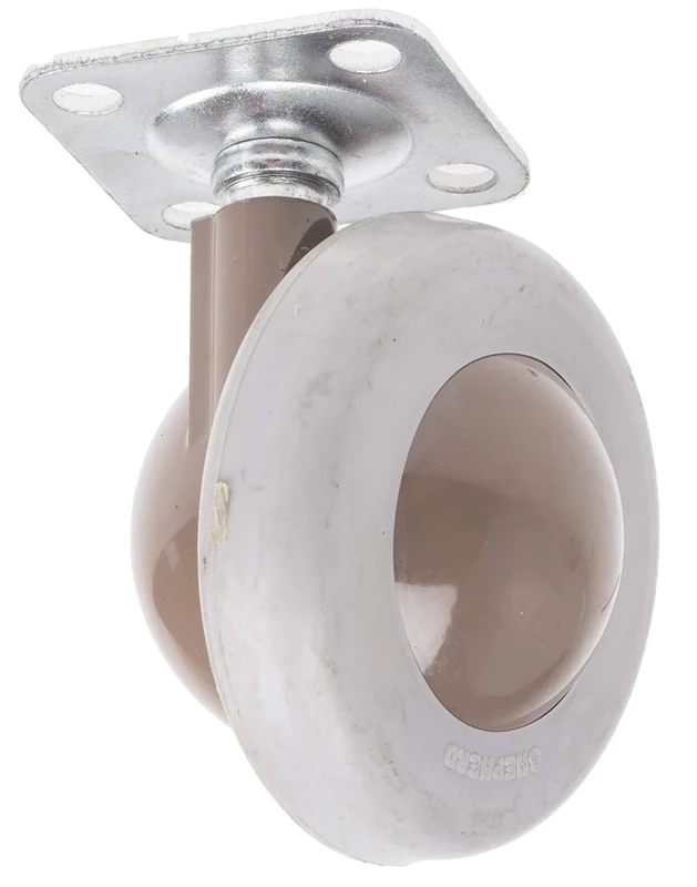 RS PRO, Swivel bearing swivel castor, wheel diameter 56 mm, 50 kg, Ges H. 68 mm, 38 x 38 mm, plate, PUR material, pack of 2