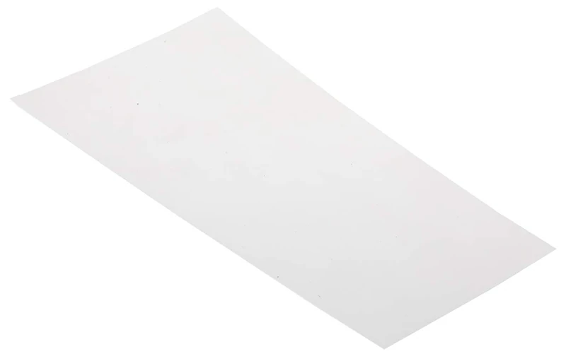RS PRO Mylar Plastic Film 304 mm x 200 mm x 0.125 mm Max. +150 °C Pack of 5 - Image 1