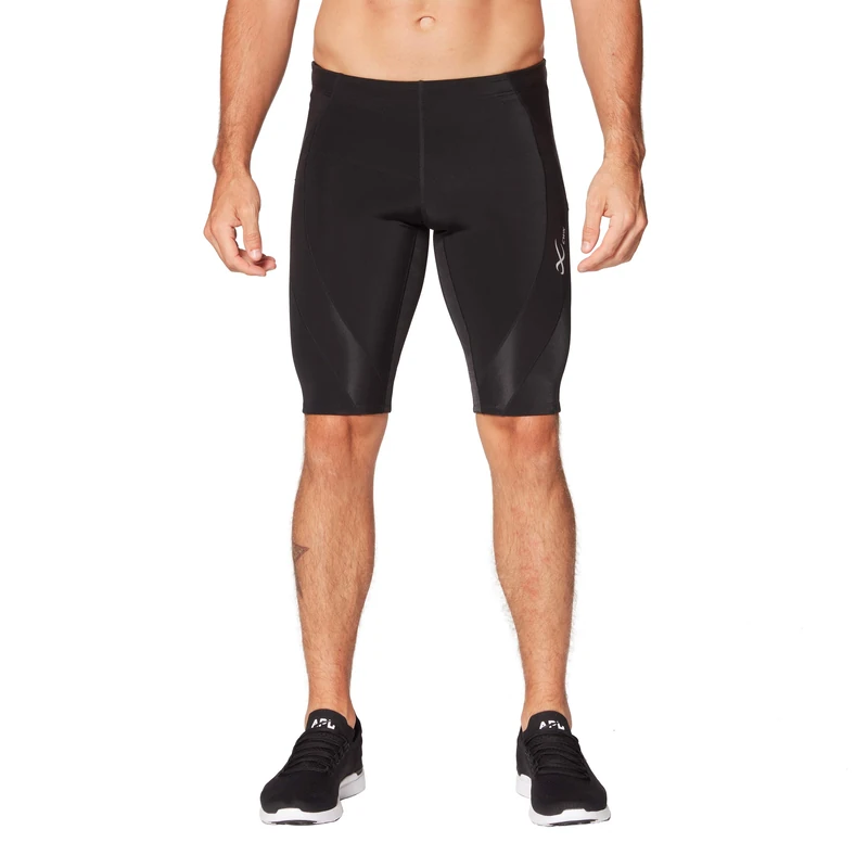 CW-X Men's Endurance Generator Muscle & Joint Support Compression Short, Black, XXL Short