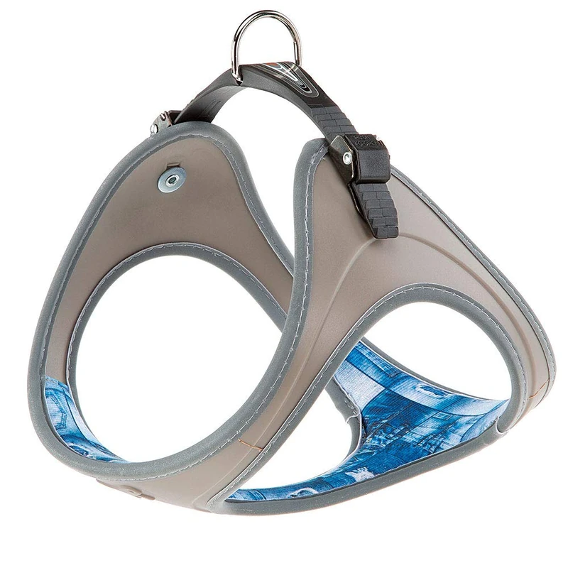 Ferplast Ergoflex P S Denim Harness - Black, One Size