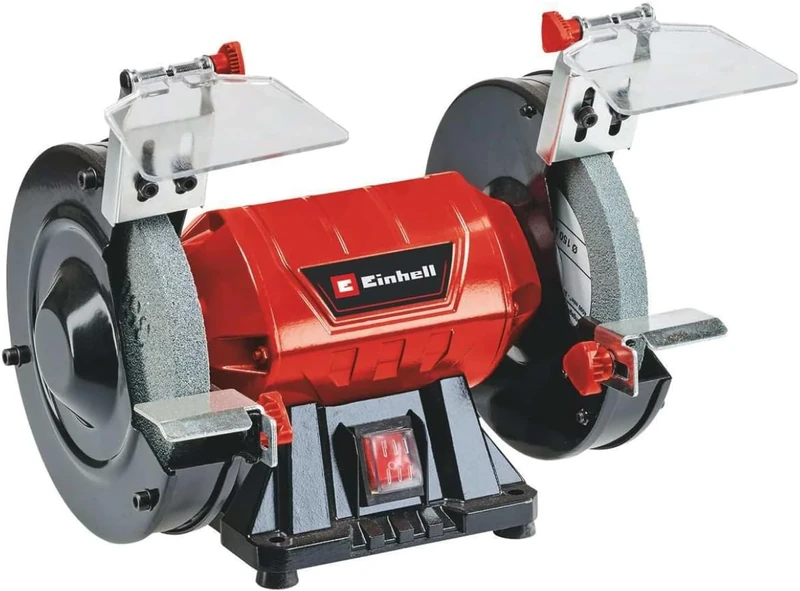 Einhell TC-BG 150 Grinding Wheel (150 W Power, for Small and Large Repairs, Shape Corrections, Sold with roughing Wheel and fine Grinding Wheel K36/K60)