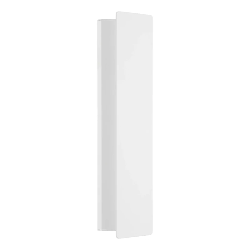 Eglo LED Wall Lamp Zubialde, Single-Light Wall Spotlight, Indoor Wall Light Made of Aluminium and Steel, Living Room Lamp, Hallway Lamp in White