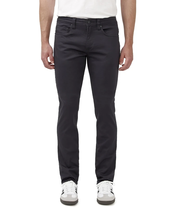 Buffalo David Bitton Men's Slim Ash Jeans, Charcoal, 32W x 32L