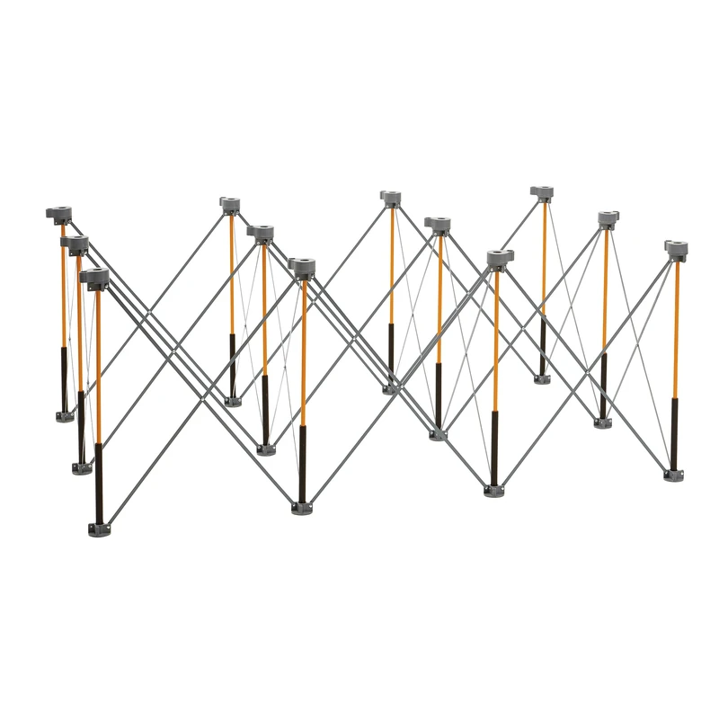 BORA Centipede 1.2m x 1.8m x 0.75m Portable Work Stand 30inch Height, Includes 4 X-Cups, 4 Clamps, Carry Bag, 2041kg Capacity, CK12S