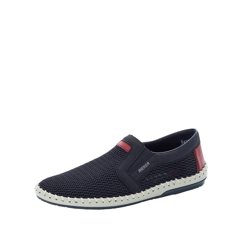 Rieker Men's B4554 Slippers, Blue, 10.5 UK - Image 1