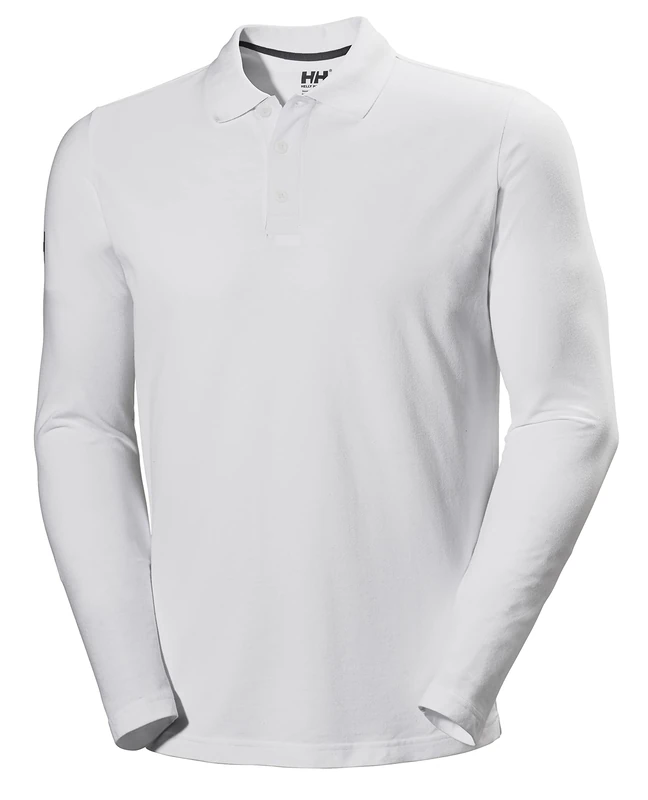 Helly Hansen Men's Crewline Ls Polo, White, S
