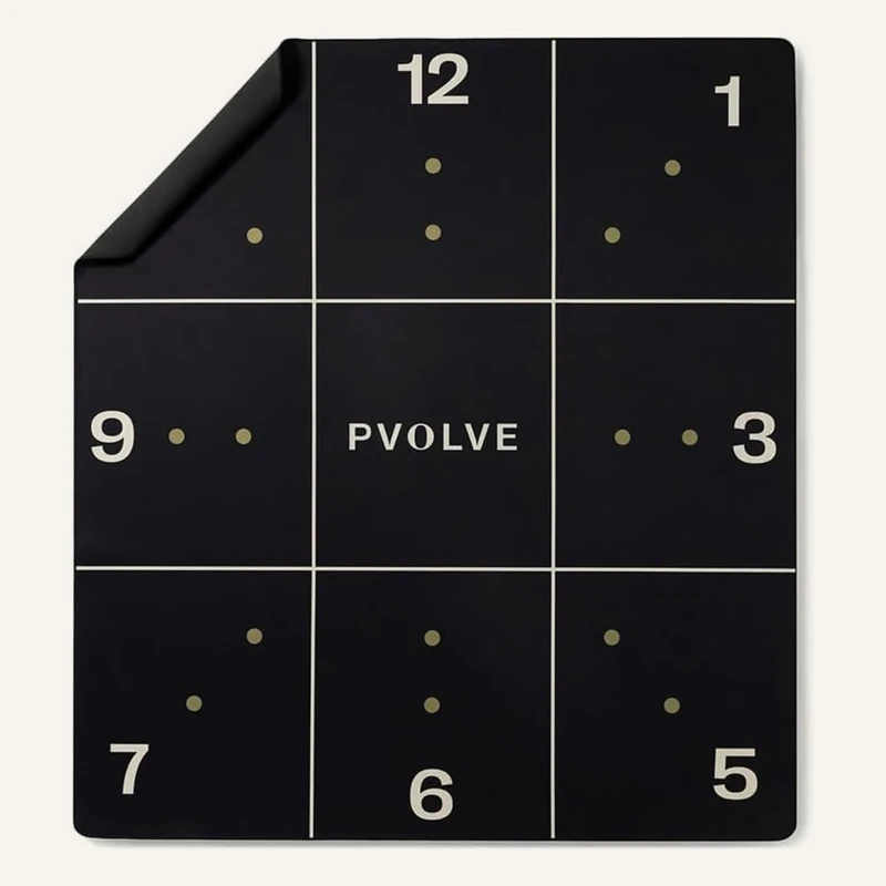 Pvolve Precision Rubber Exercise Mat-Home Gym Exercise Workout Equipment Designed To Be Used With The Pvolve Functional Fitness Method - Image 1