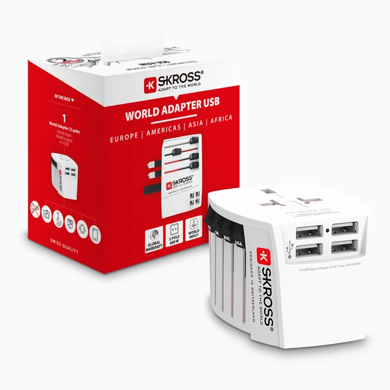 Skross Muv USB (4Xa) Adapter Multicolor One Size - Image 1