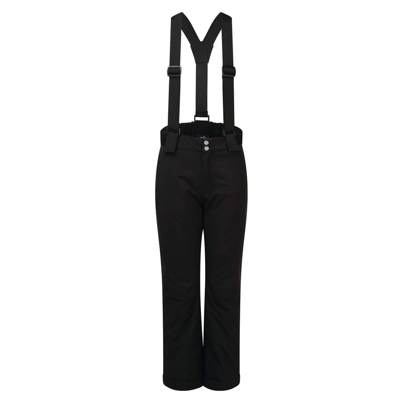 Dare 2b Outmove II Waterproof Breathable Taped Seams Reflective Detail Warm Touch Lining Pant Salopettes - Black, 15-16