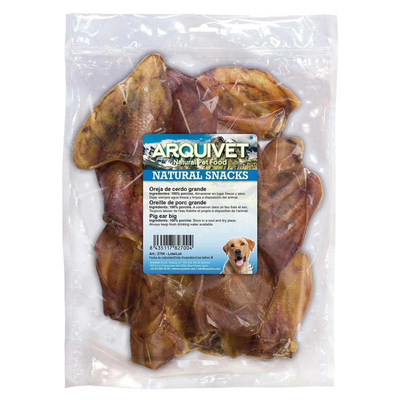 Arquivet Pig Ears XXL (Pack of 50) 5180 g - Image 1