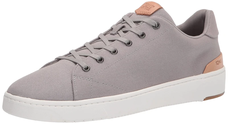 TOMS Men's Trvl Lite 2.0 Low Sneaker, Grey, 8 UK