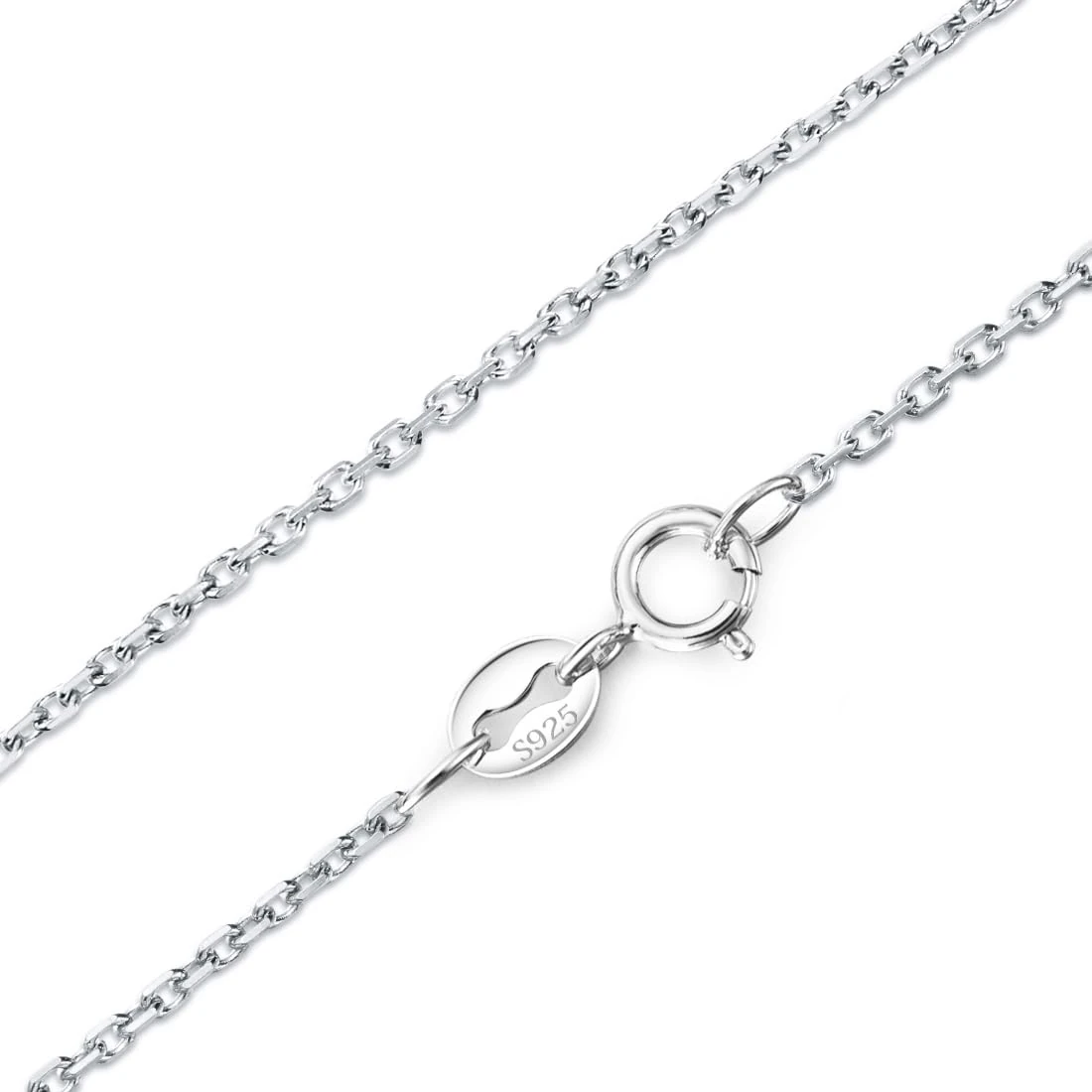 DALARAN Silver Chains for Women 24 Inch 925 Sterling Silver Chain Necklace 0.7mm