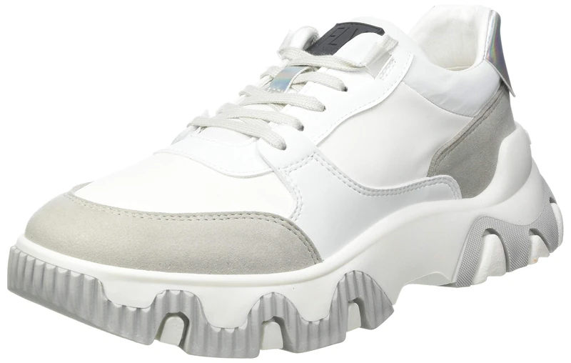 Fly London Women's Fyne748fly Sneaker, Offwhite, 9 UK
