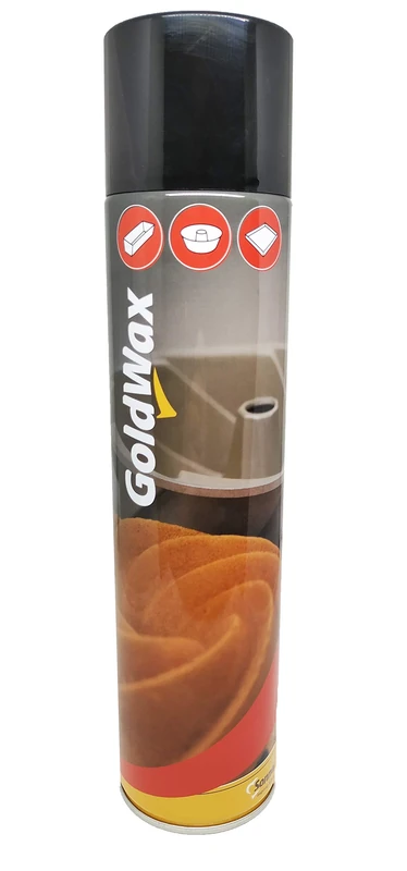 Goldwax Non Stick Baking Spray 600ml – Cake Release Agent with Vegetable Oils and Waxes – Perfect for Bread, Pastries, Frozen Dough, and High-Sugar Confectionery – Ideal for Tins, Trays - Image 1