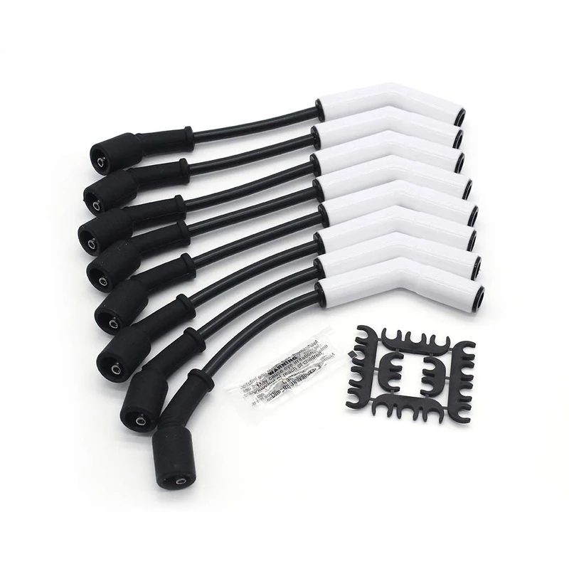 VISLONE 9070C Spark Plug Wire Set - Extreme 9000 Ceramic Boot - for GM LS3/LS4/LS7/LT Engines