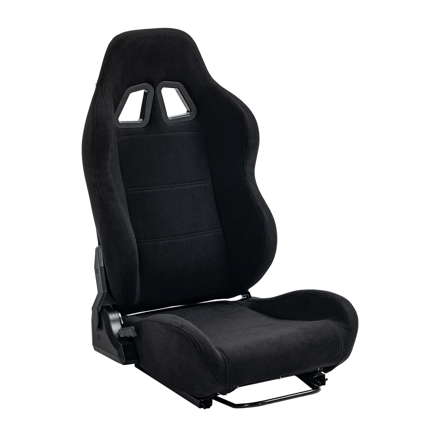 Hottoby Racing Seat with Adjustable Slide Adapt Racing Wheel Stand for Logitech G25 G27 G29 G920 Thrustmaster T80 T150 T300 T500 T300RS T500RS T-GT Racing Wheel Shifter and Pedals