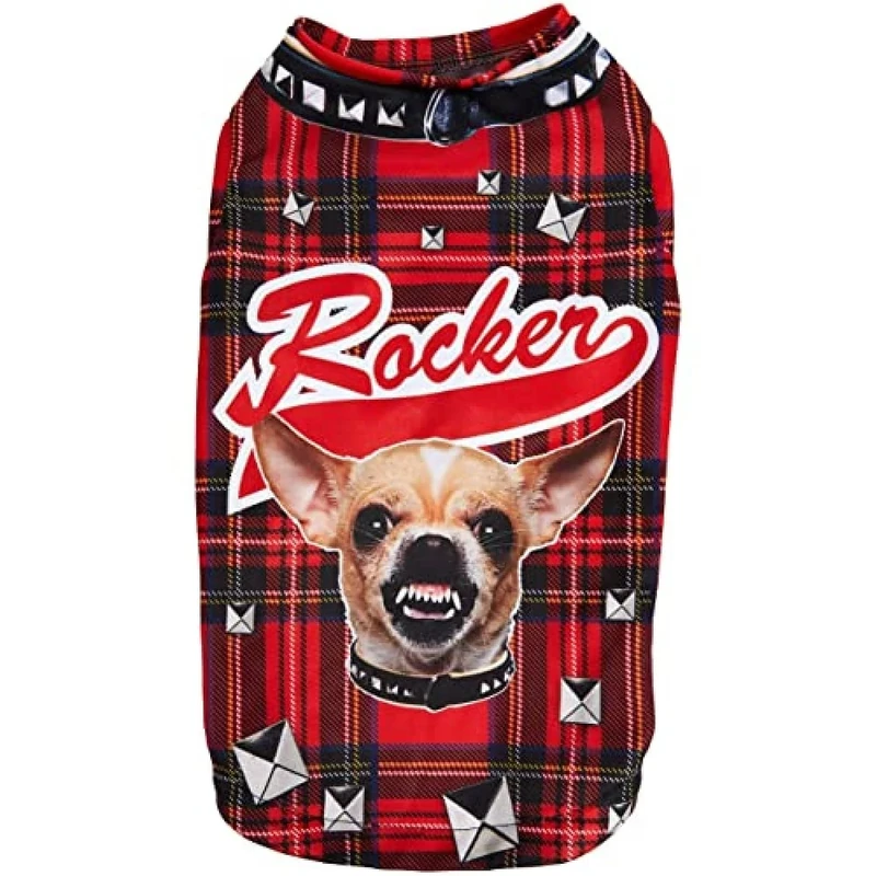 Ferplast T-shirt Rocker TG M, Black, Medium