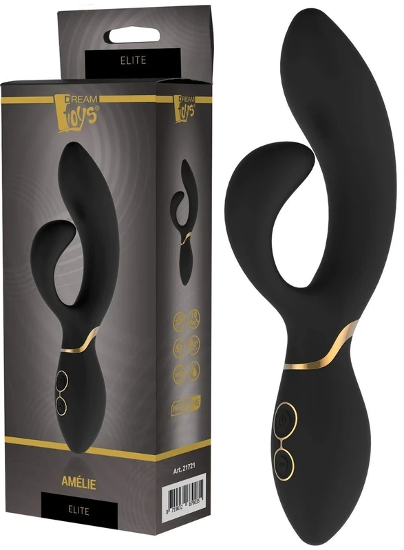 Dream Toys Elite Vibrator Black One Size