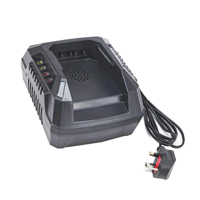 Hyundai HYCH405 40V Garden Machinery Fast Charger, Black - Image 1