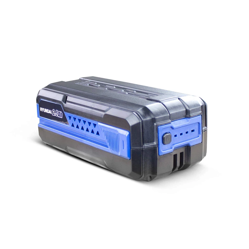 Hyundai HYBAT40LI 2.5Ah Lithium-ion Replacement Battery for 40V Garden Machinery Range, Blue