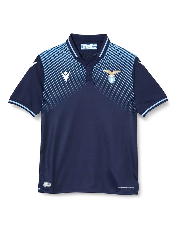 Macron SSL M20 Official Third Jersey Mm Jr, Boy 0-24, 58116287, Blue, JXL