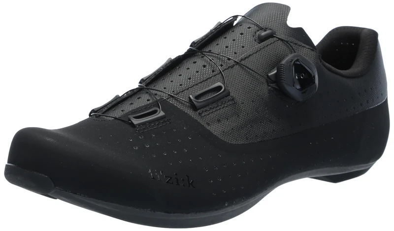 Fizik R4 Tempo Overcurve Clip-in Cycling Shoes, Wide Fit, Black, Size 44 EU - Image 1