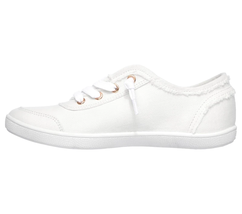Skechers BOBS Women's 33492W Sneaker, White, 6 UK Wide