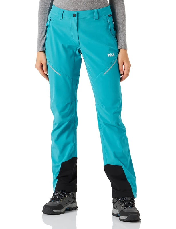 Jack Wolfskin Gravity Slope Pants Women's Pants - Dark Cyan, 76