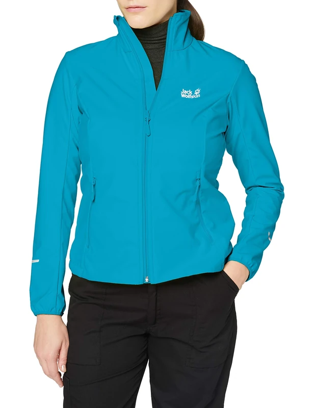 Jack Wolfskin Delta Tour Jacket Women's Jacket - Dunkles Cyan, X-Small - Image 1