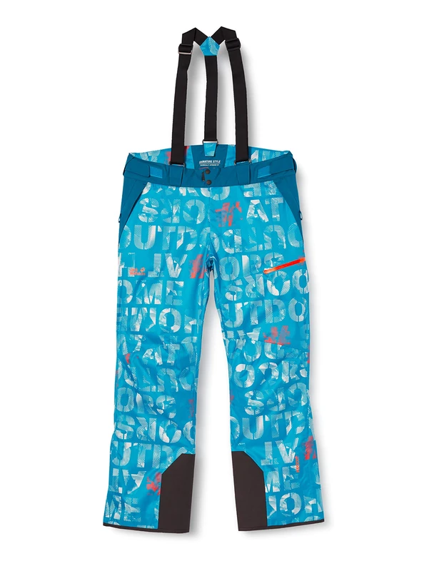 Jack Wolfskin Big Snow Pants Men's Pants - Blue Pacific All Over, 25