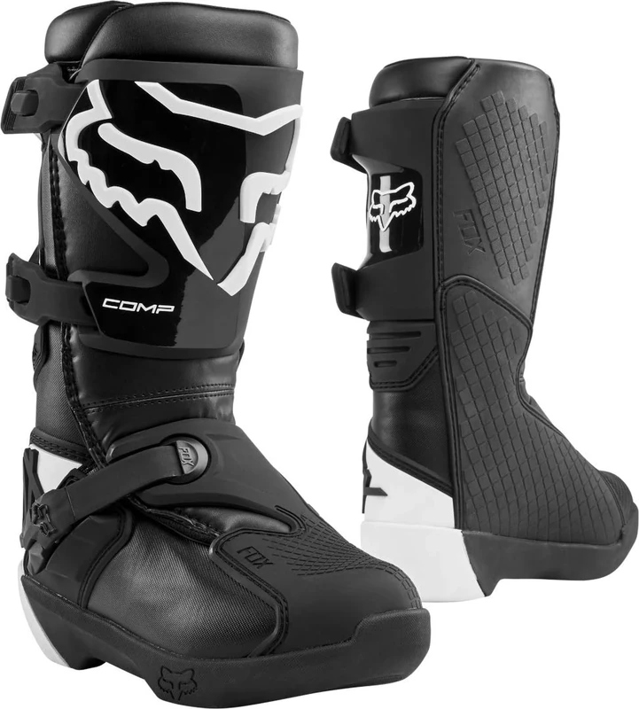 Fox Racing Women's Comp Motocross Dirt Bike Boots, Black, 8