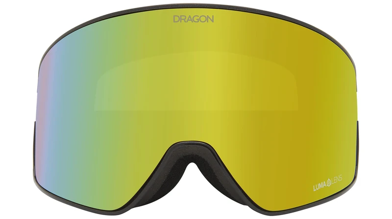 Dragon Unisex Snowgoggles PXV2 with Bonus Lens - Anthracite with Lumalens Gold Ion + Lumalens Amber