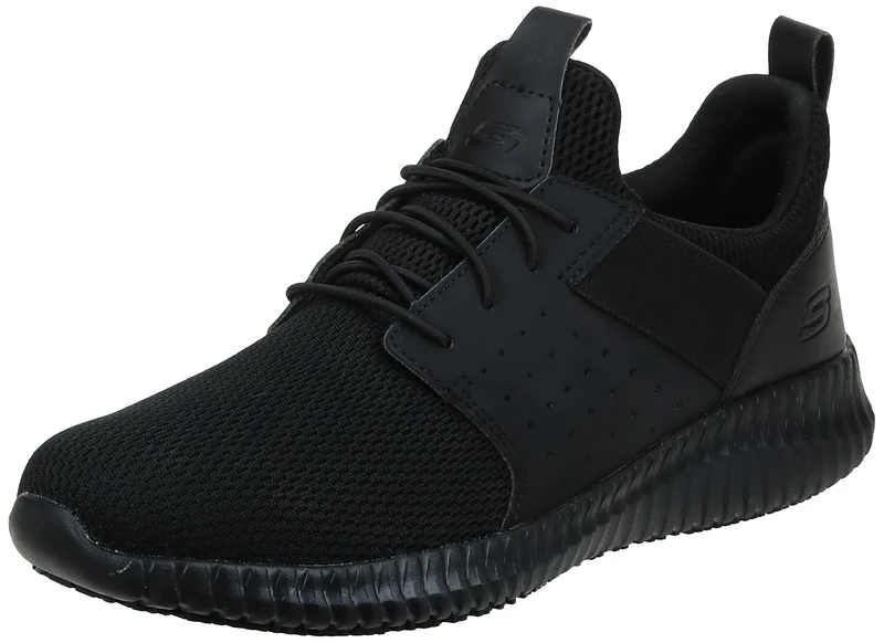 Skechers Max Cushioning Elite Sr Rytas Men's Sneakers, Black Textile Synthetic, 8 UK