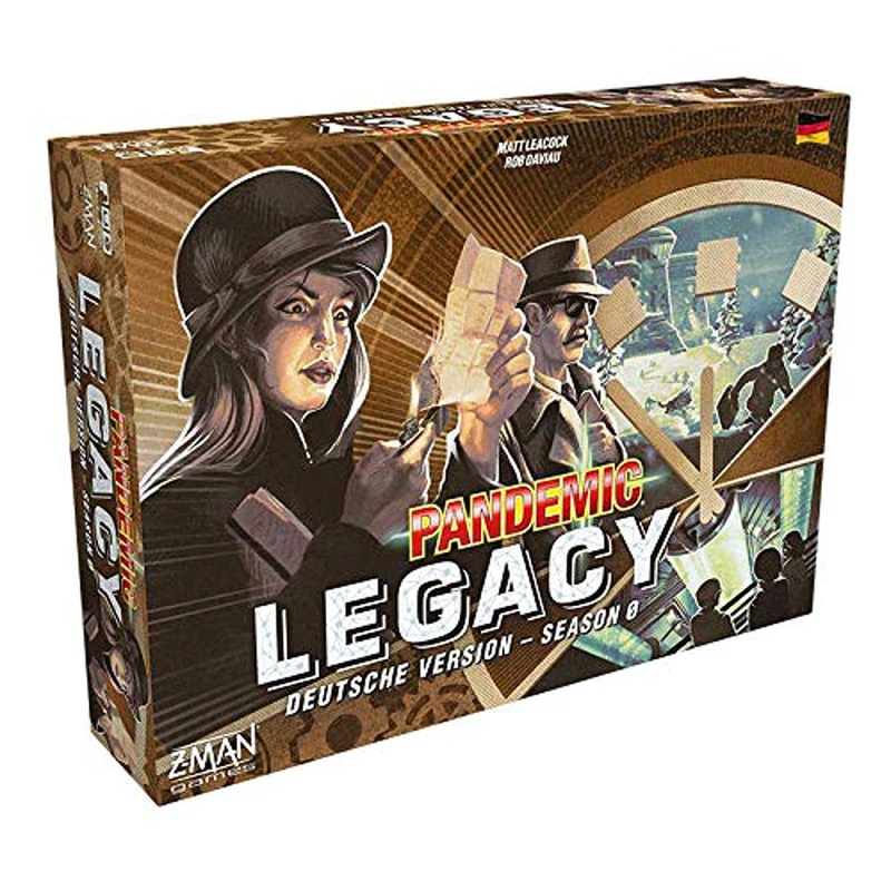 ZMan, Pandemic: Legacy – Season 0, Connoisseur Game, Board Game, 2-4 Players, Ages 14+, 60+ Minutes, German - Image 1