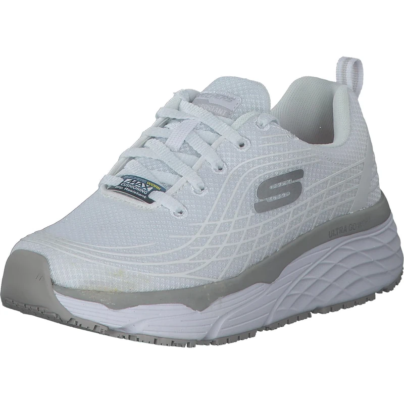 Skechers Women's Elite Sr Sneaker, White, 5 UK