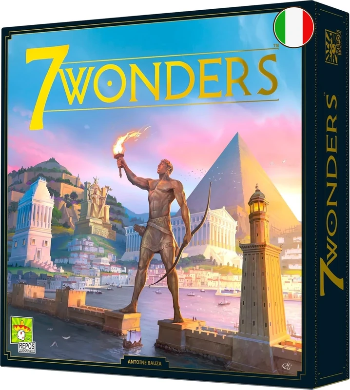 Asmodee Italia - 7 Wonders: Nuova Edizione Gioco da Tavolo, Edizione in Italiano (8041)