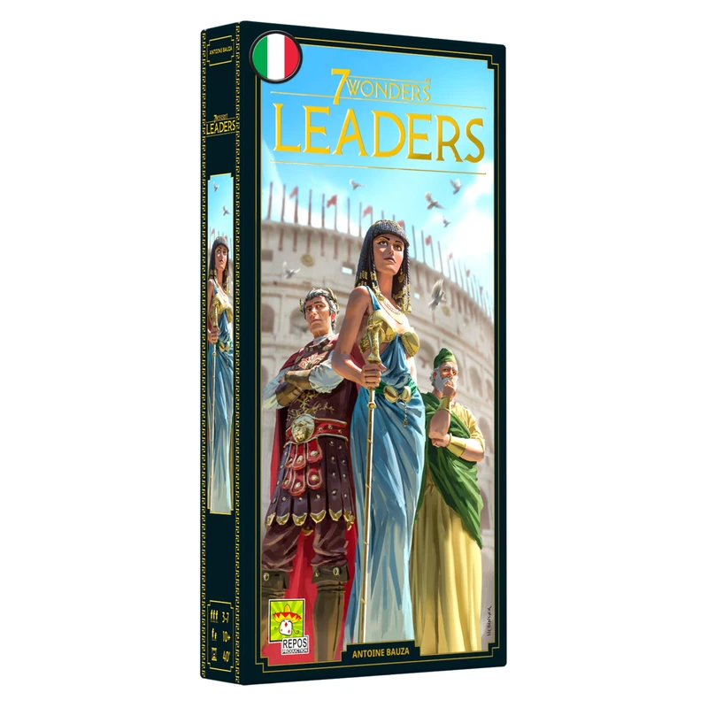Repos Production 7 Wonders Leaders New Edition expansion Italian - Image 1