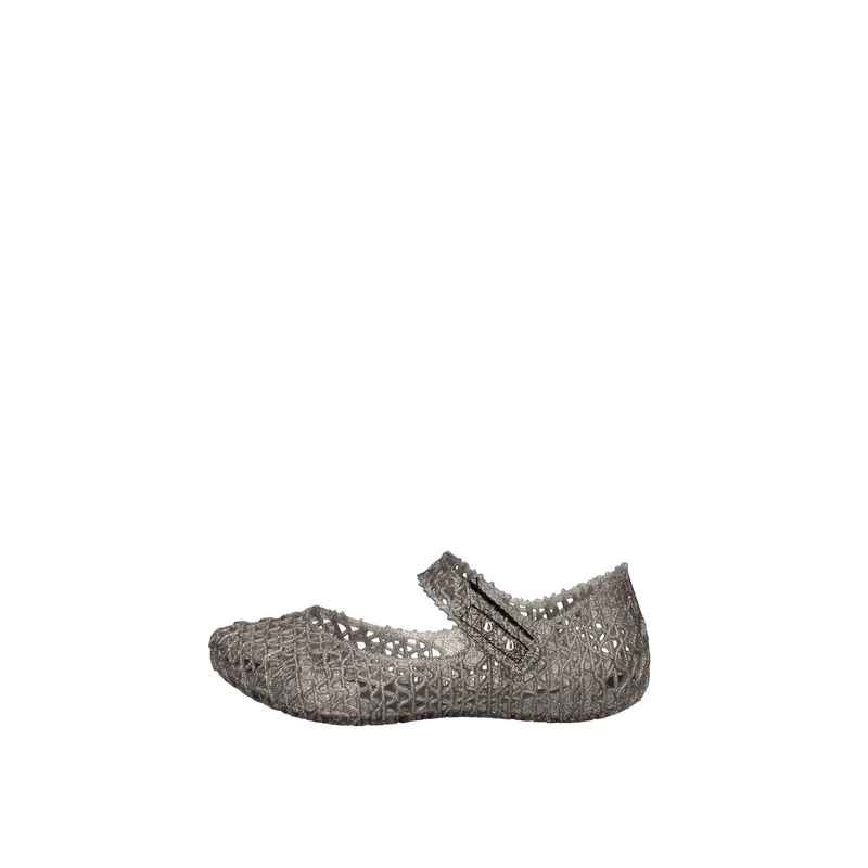 melissa Girls Mini Bell Paper Bb Flat Sandals, black, 19/19.5 EU