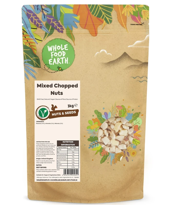 Mixed Chopped Nuts 3kg