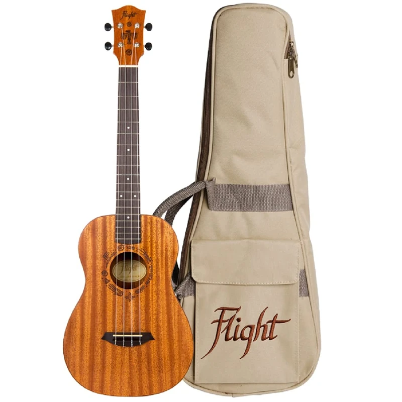 Flight Ukeleles DUB38 MAH Soundwave Baritone Electro Ukulele, DUB38 EQ-A