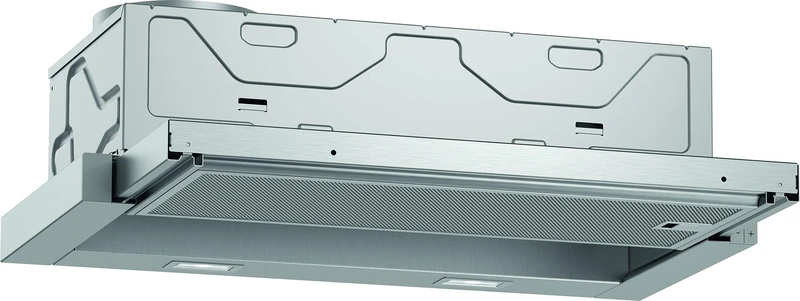 Neff D46ED22X1 Built-In Cooker Hood/Flat Screen Hood N50 / 60 cm/Exhaust or Recirculation/Metallic Silver