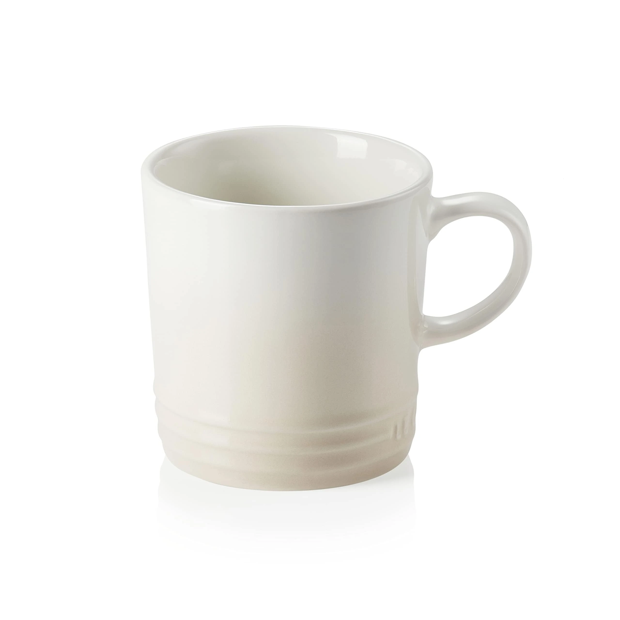 LE CREUSET Stoneware Coffee Mug, 350 ml, Meringue, 70302357160002