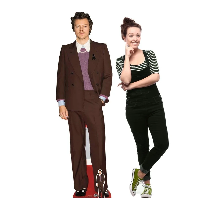 STAR CUTOUTS CS836 Harry Singer Songwriter Cardboard Cutout with Free Mini Standee Perfect for Birthdays, Gifts, Parties & Fans, Multicolour, Regular - Image 1