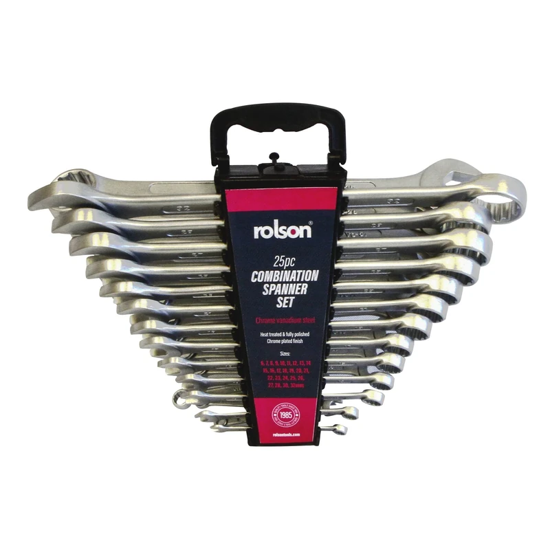 Rolson 46890 25 pc Combination Spanner Set - Image 1